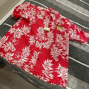 Mount Gay rum Hawaiian Button down